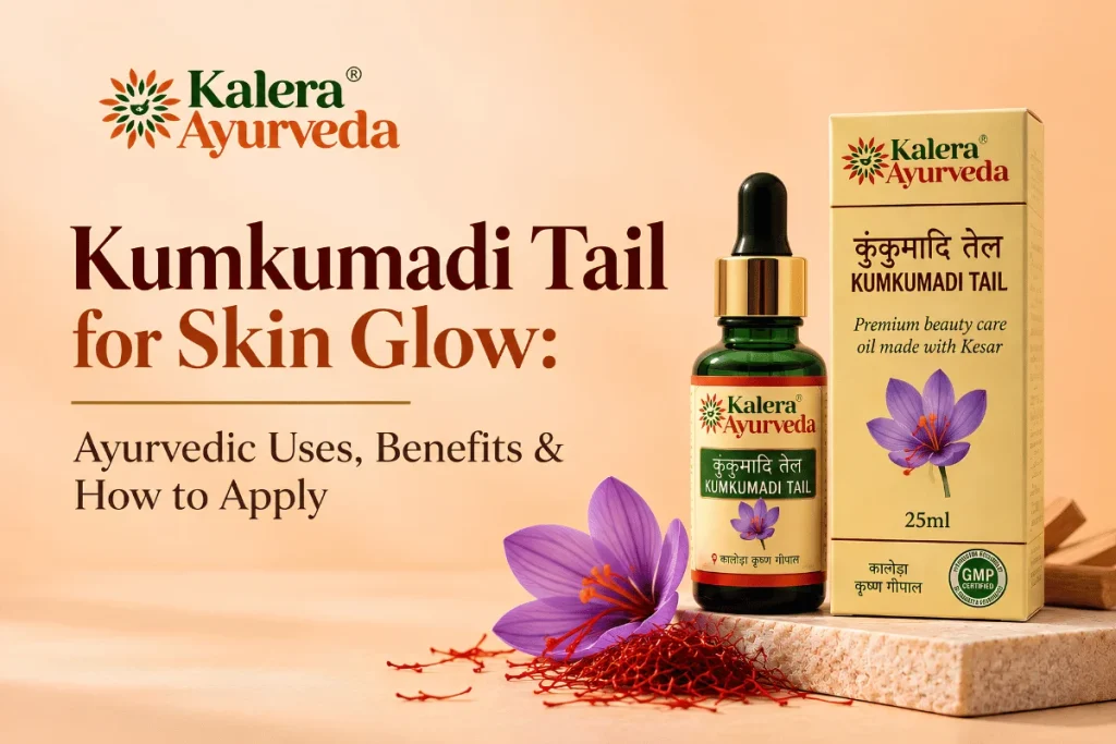 Kumkumadi Tail Ayurvedic Glow Banner