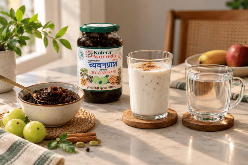 ayurvedic-chyawanprash-breakfast-ritual